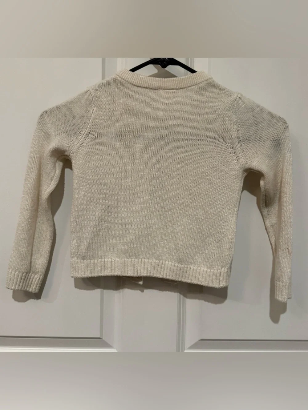 Gymboree Cream Cardigan with Floral & Butterfly Embroidery with Matching Dress